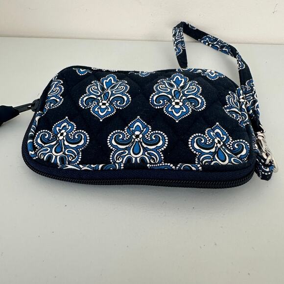 Vera Bradley Calypso Wristlet Compact Wallet Carryall Mini Cotton Organizer - Picture 6 of 8